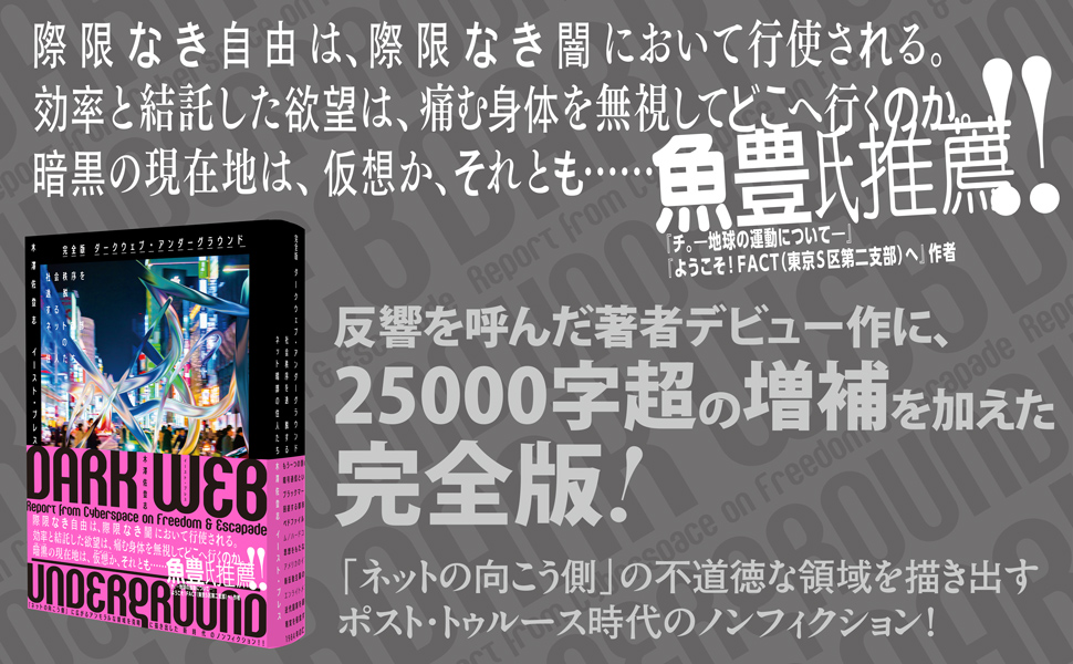 完全版 ダークウェブ・アンダーグラウンド 社会秩序を逸脱するネット暗部の住人たち